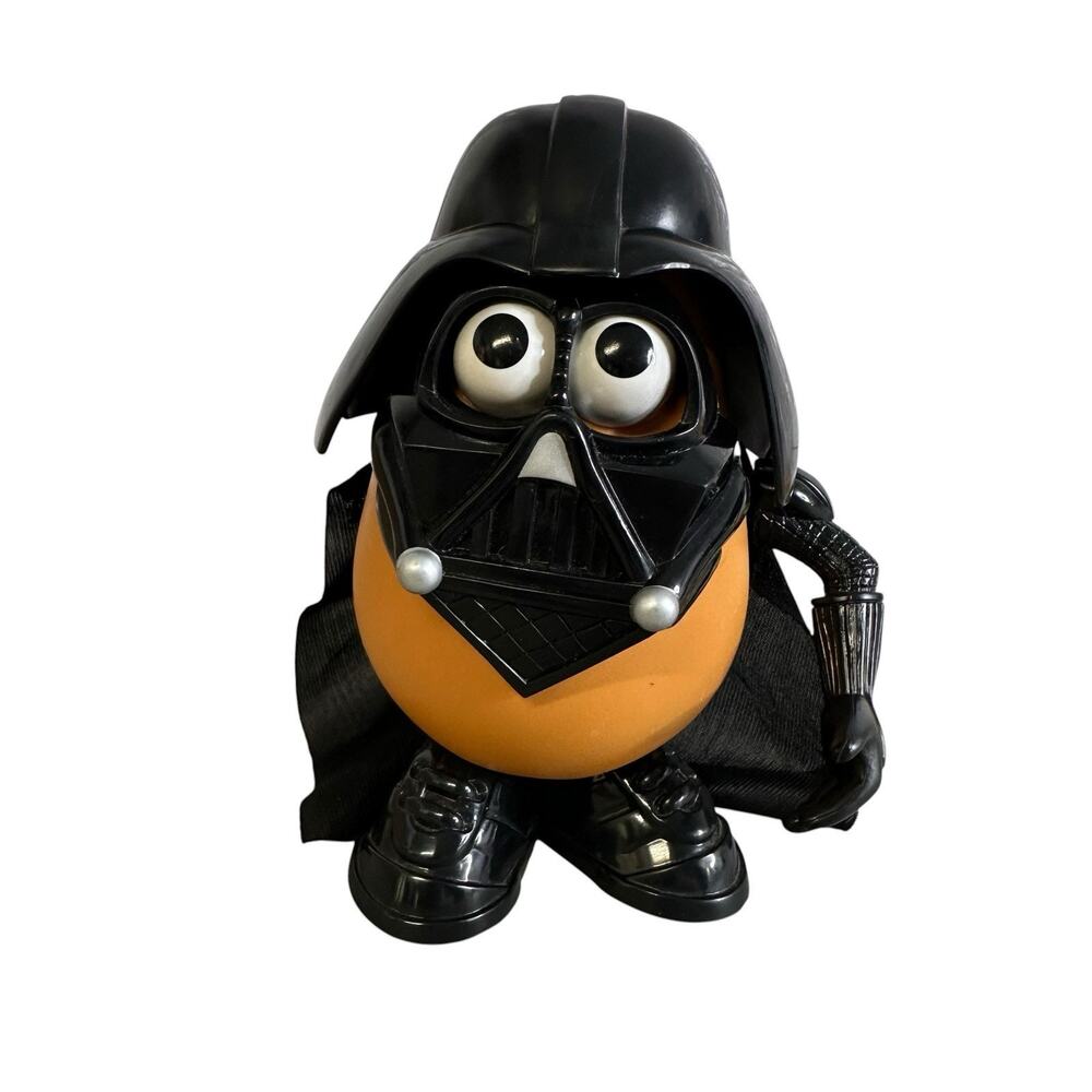 Mr Potato Head Darth Vader 1985 Star Wars Playskool Disney Hasbro Incomplete